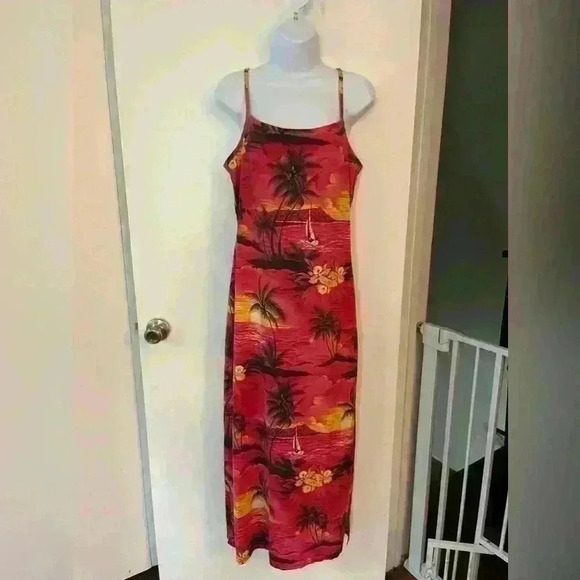 Vintage 90s Vacation Dress - Picture 1 of 7